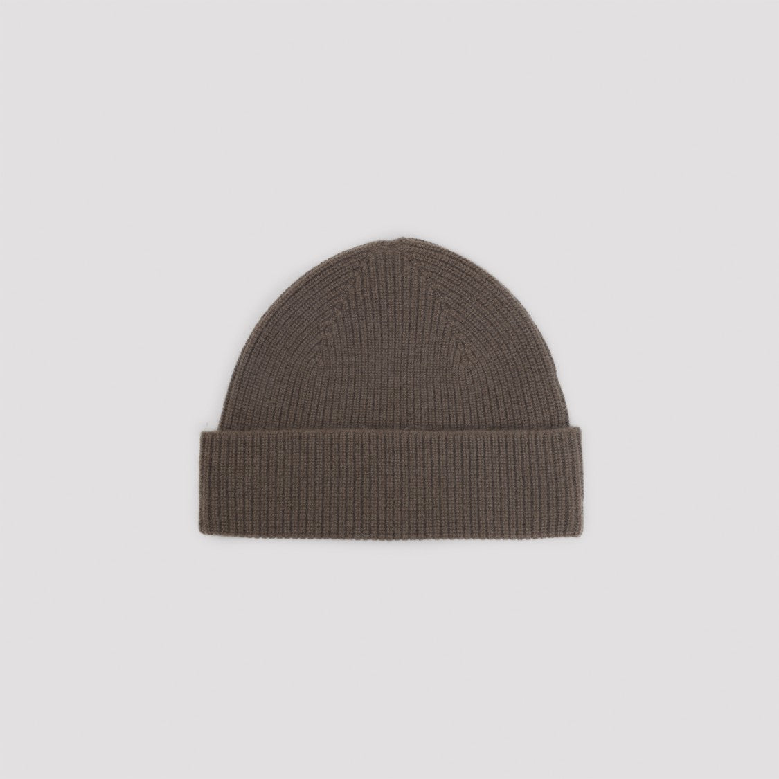 Zegna Ribbed Cashmere Hat With Folded Cuff