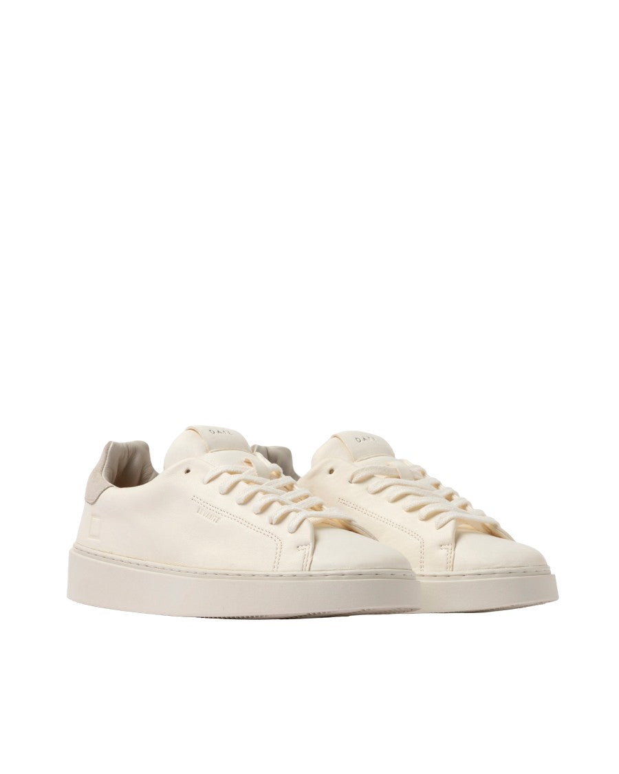 D.A.T.E Levante Soft Ivory Sneakers