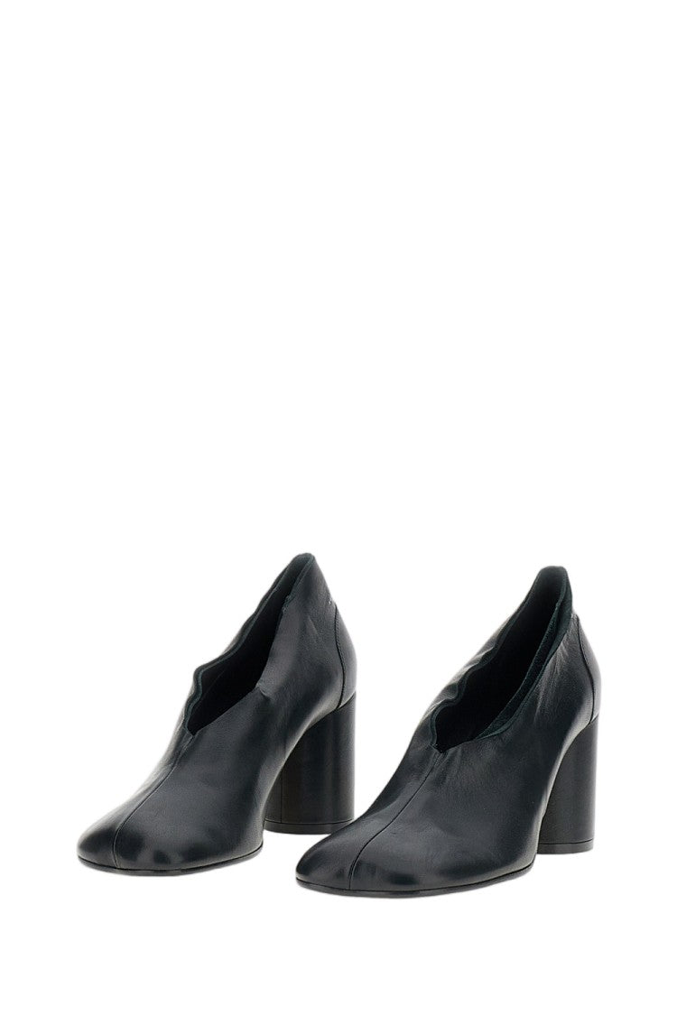 Mm6 By Maison Margiela Anatomic Nappa Leather Court Pumps With Cylindrical Heel
