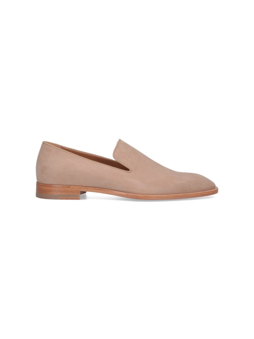 Christian Louboutin "Danny Flex" Moccasins – Beige