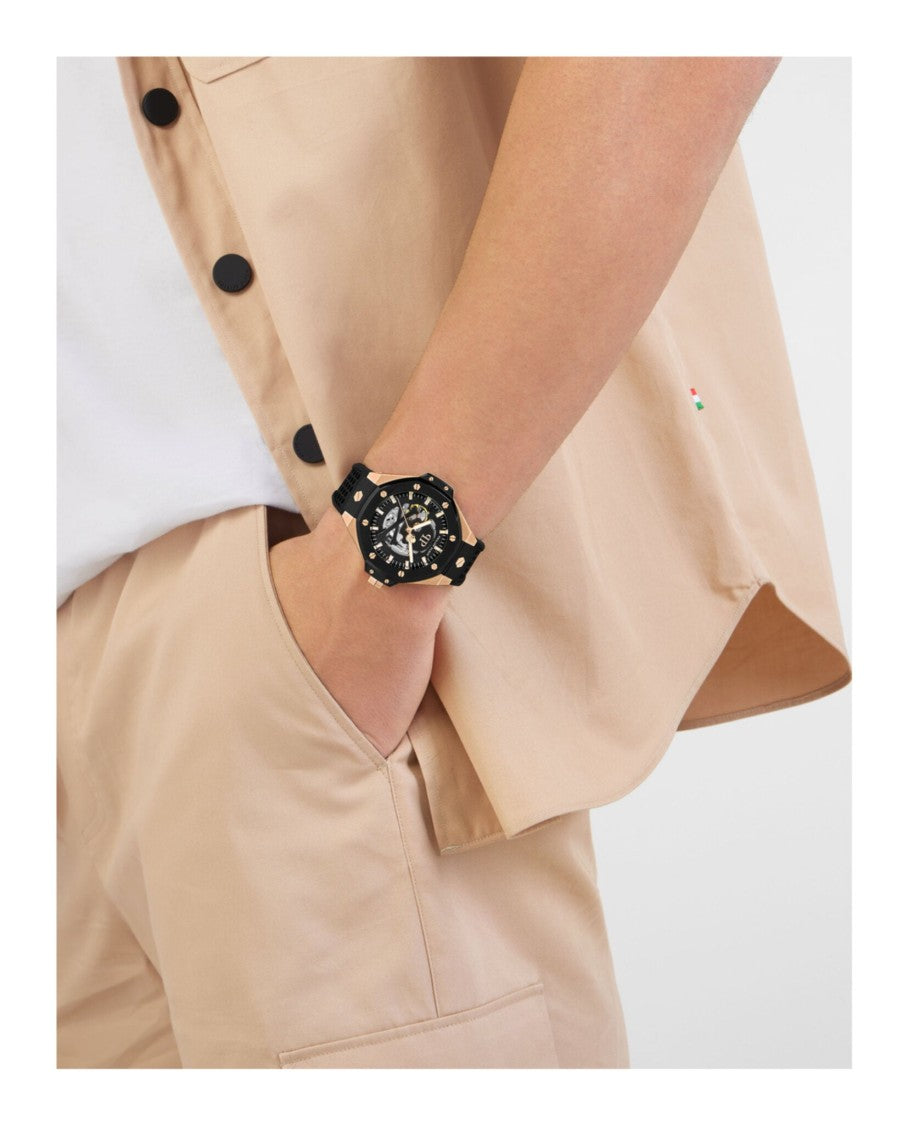 Philipp Plein Plein $Keleton Royal Automatic Watch