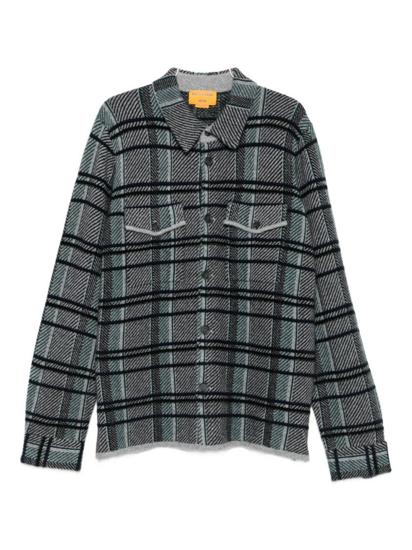 Guest In Residence Classic-Fit Cashmere Plaid Shirt