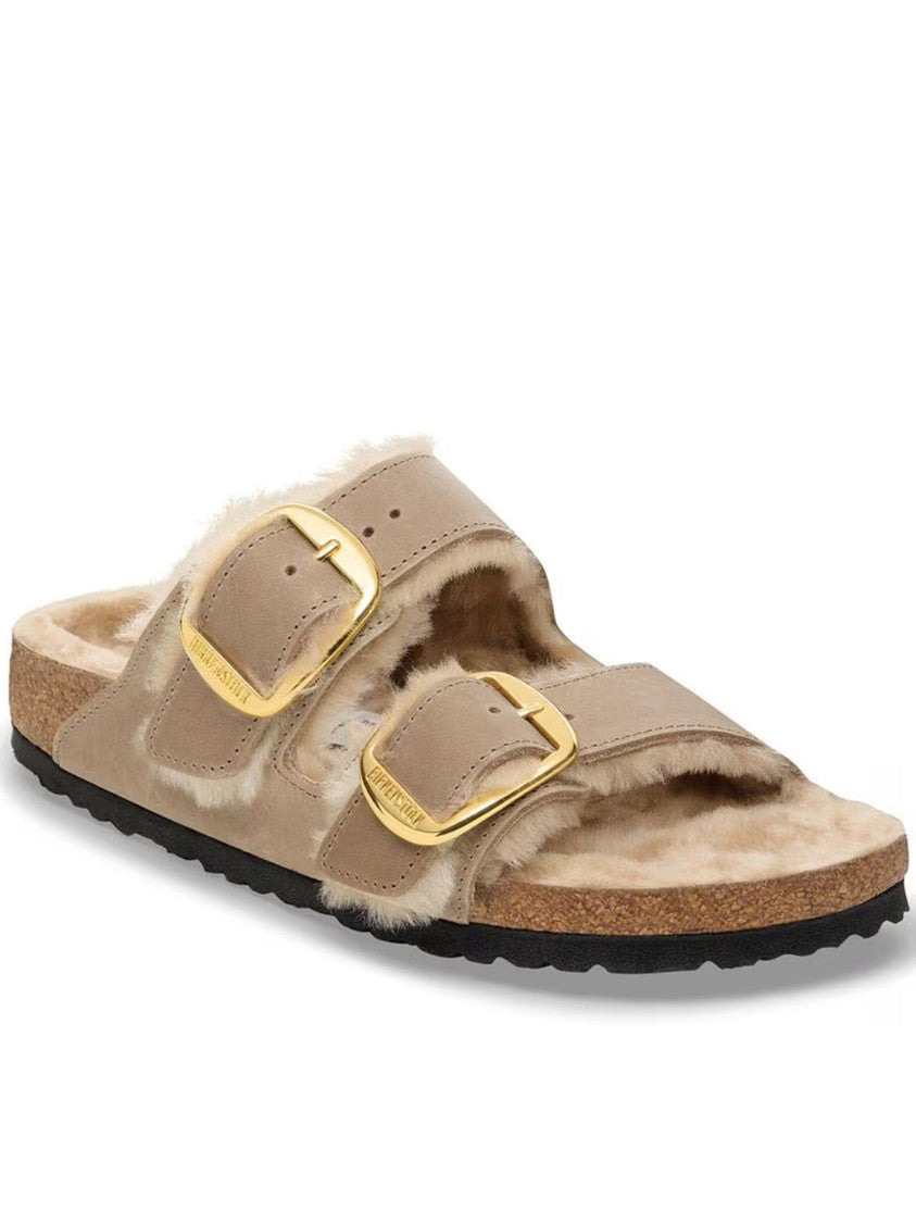 Birkenstock Arizona Big Buckle Shearling-Lined Sandals