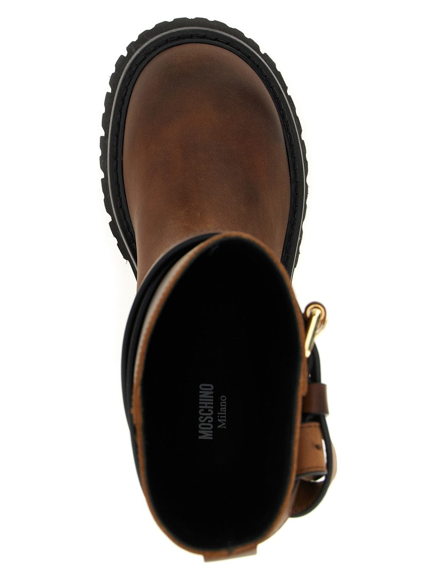 Moschino Brick' Boots