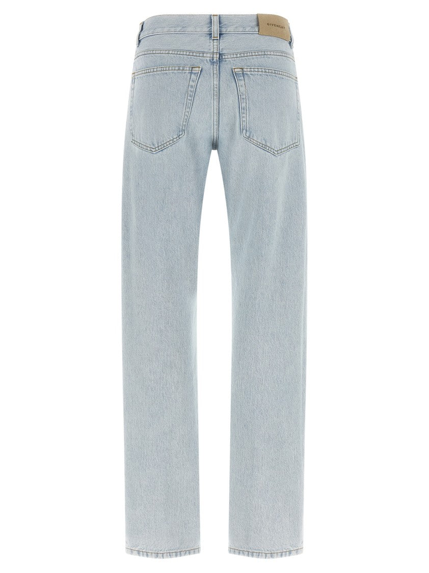 Givenchy Medium Waist Straight Leg Jeans