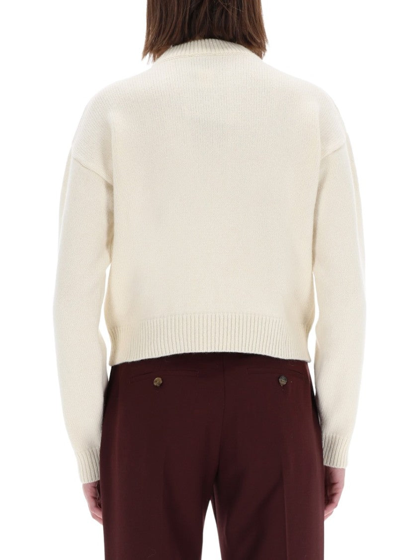 Patou Relaxed Monogram Jp Jersey Sweater
