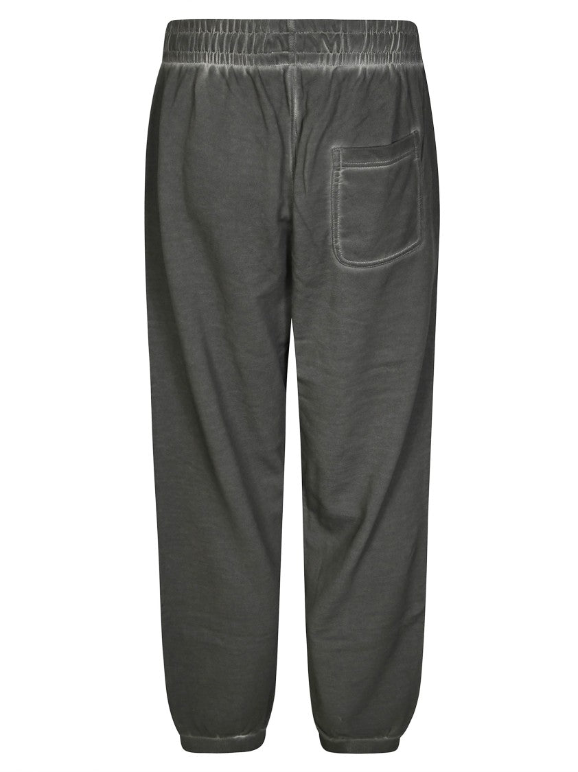 Diesel Dark Grey Sweatpants With Relaxed Fit And Textured Fabric