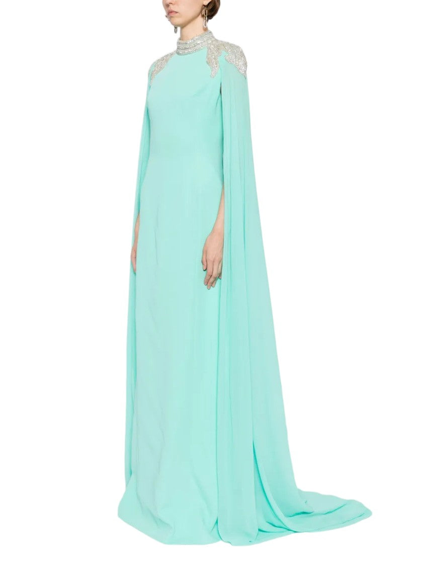Saiid Kobeisy Embellished Crepe Kaftan