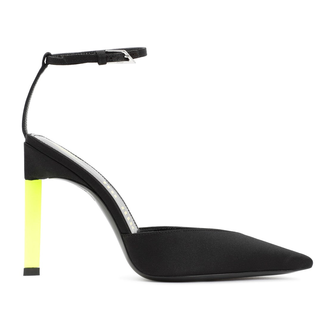 The Attico Black And Yellow Perine Pump
