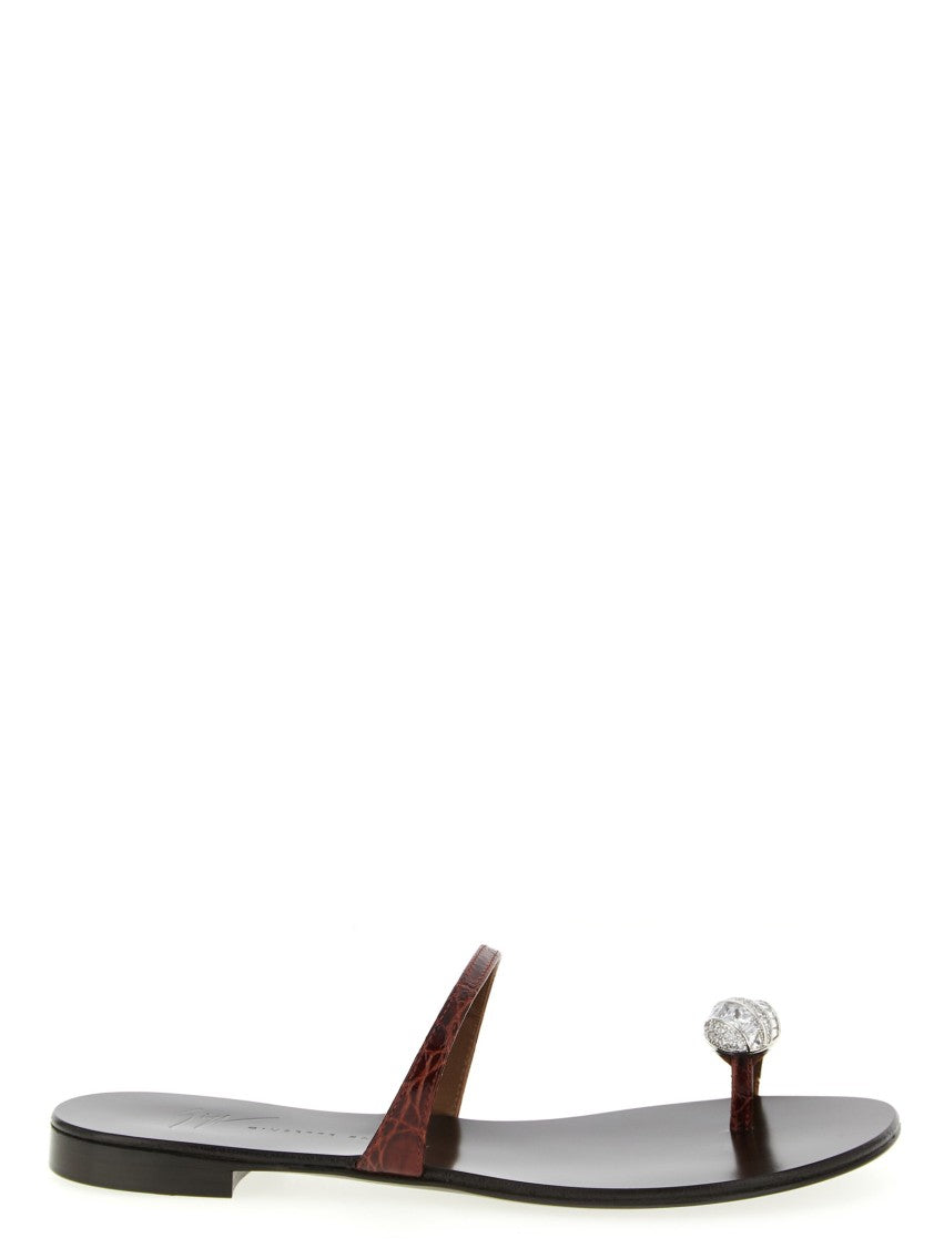 Giuseppe Zanotti Icon Ring' Sandals