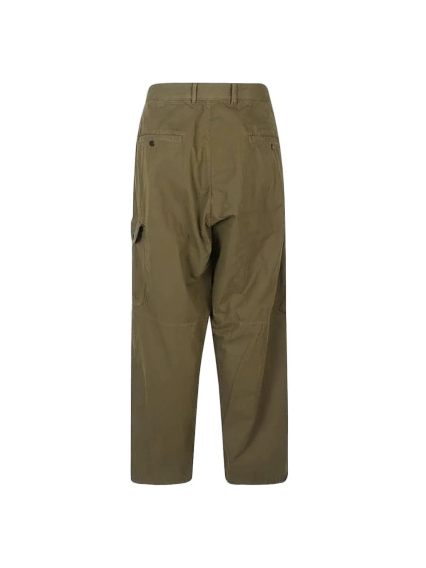 C.P. Company Relaxed Fit Straight Pants With Utilitarian Design