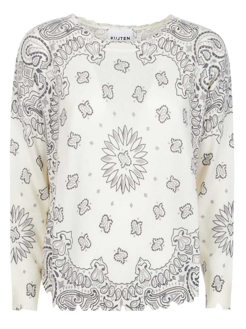 Kujten Mela Abba Bandana Bico Cashmere Sweater