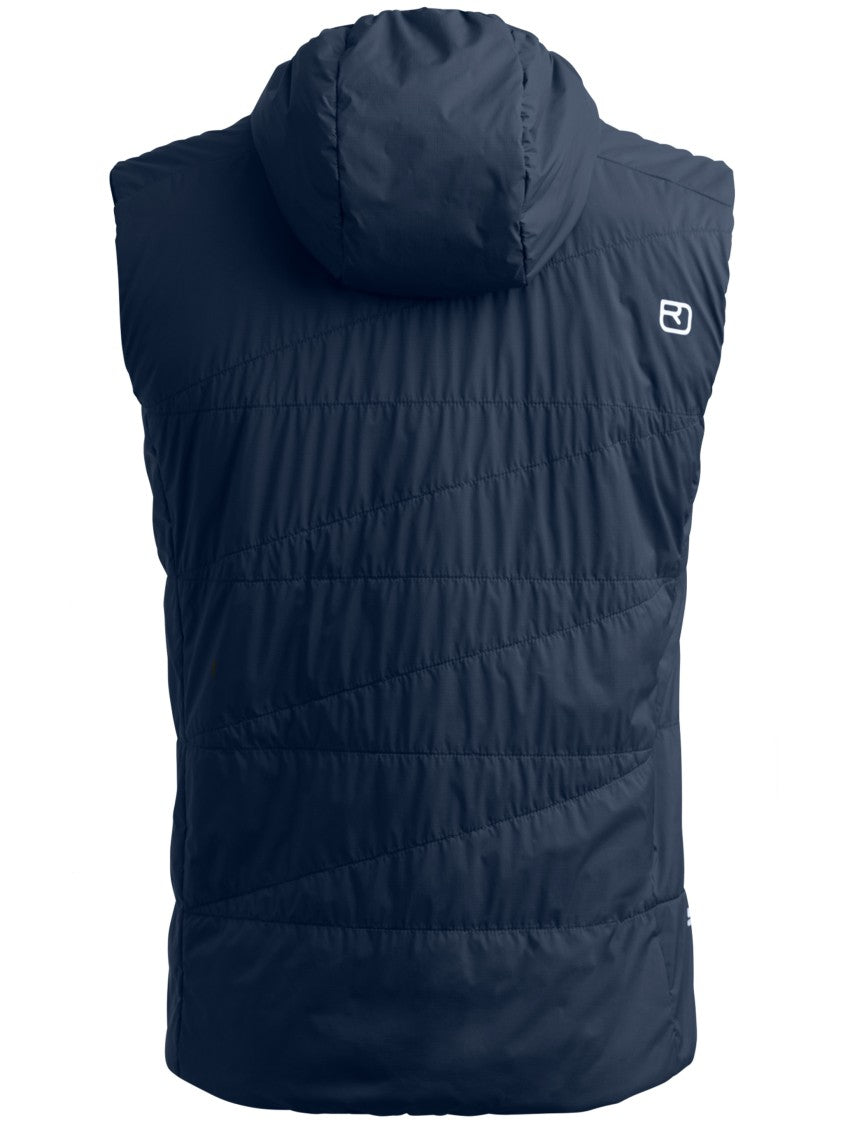 Ortovox Blue Swisswool Piz Duan Quilted Padded Vest