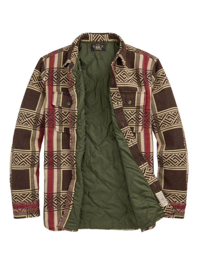 Polo Ralph Lauren Vintage Blanket-Style Jacquard Cotton Jacket
