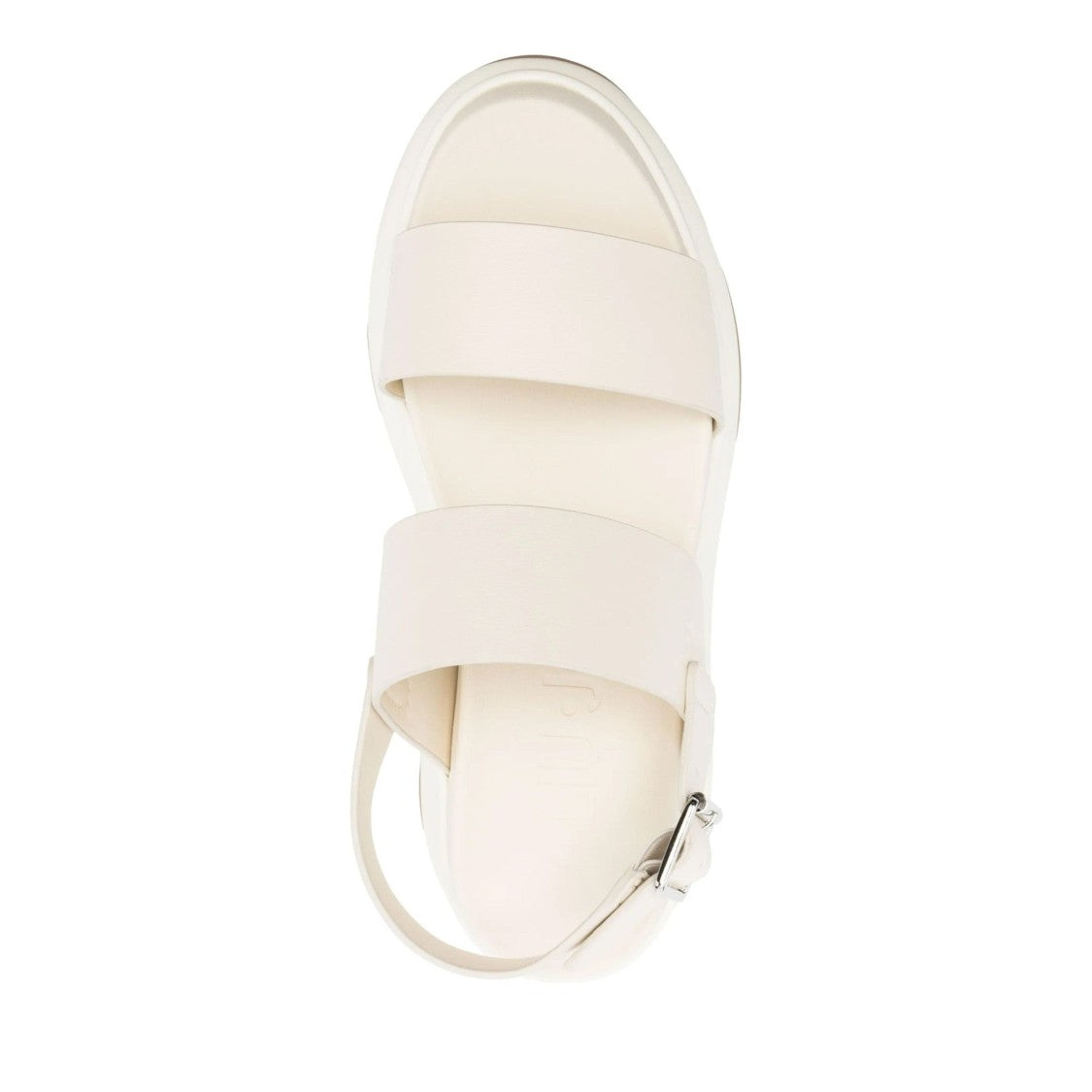 Liu Jo Beige June 06 Chunky Platform Adjustable Strap Sandals