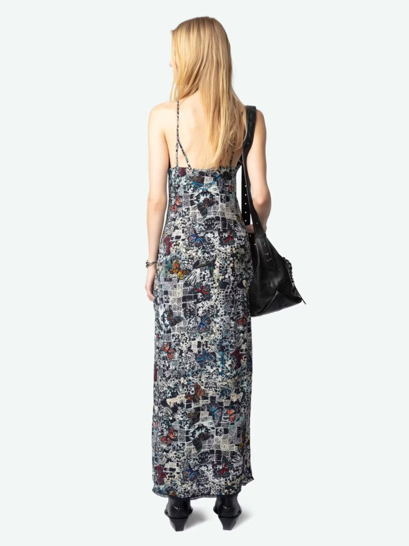 Zadig & Voltaire Intricate Patchwork Maxi Dress
