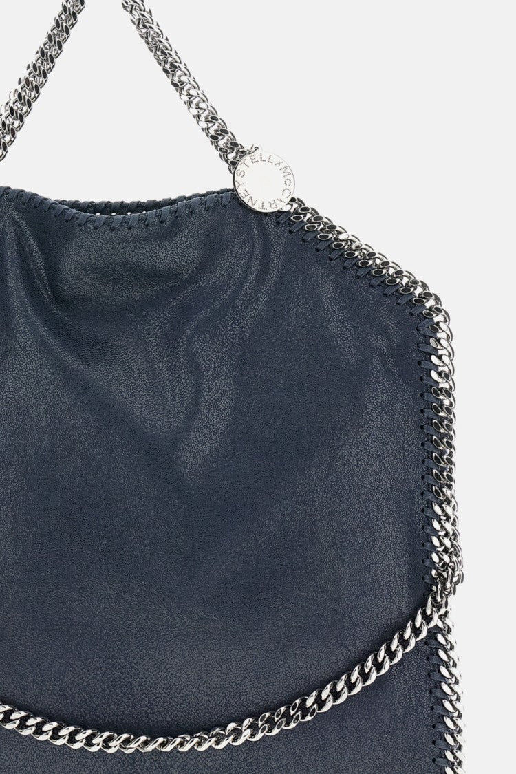 Stella Mccartney Falabella Bag With Draped Design And Triple Chain Accents