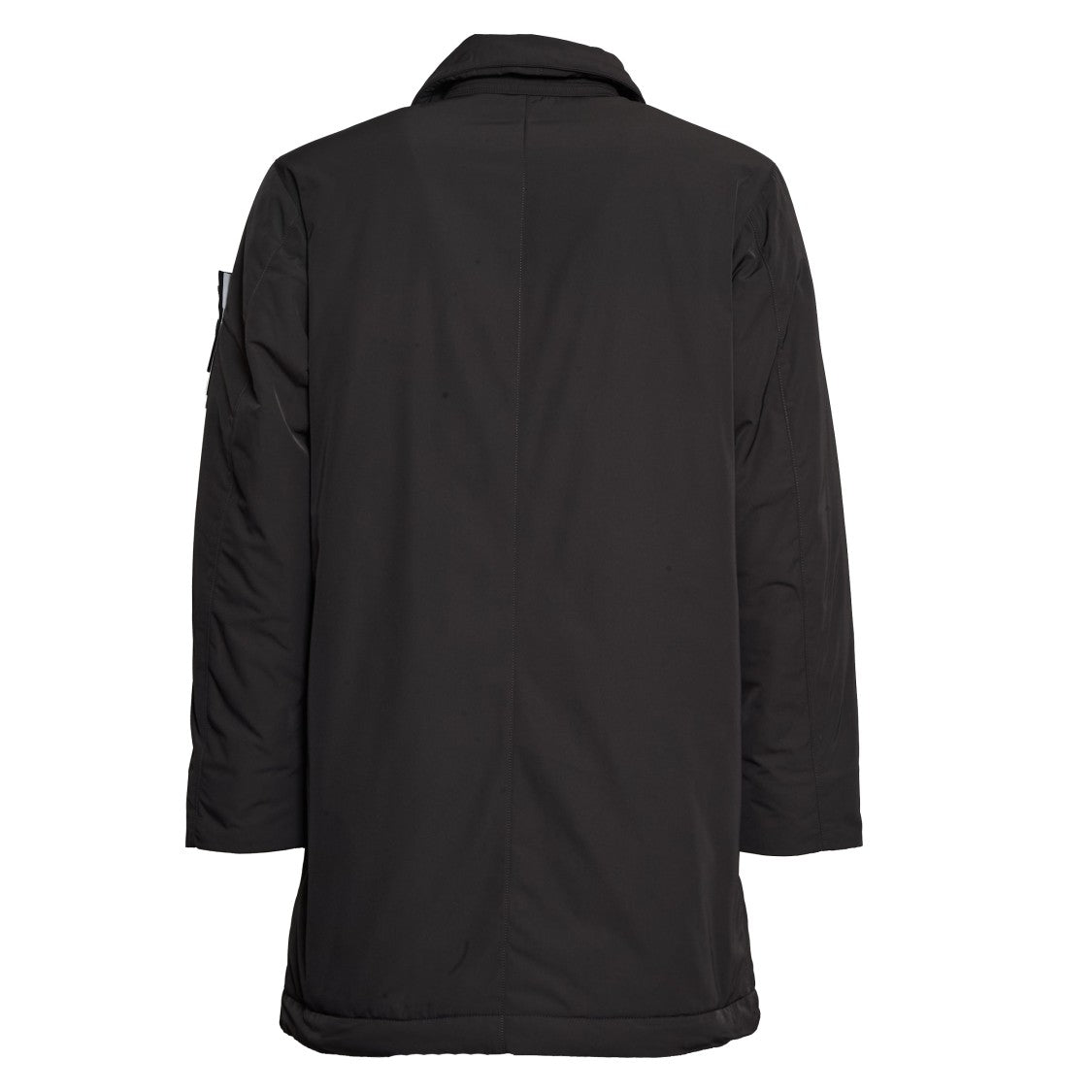 Stone Island Lead Grey Micro Twill Insulated Coat