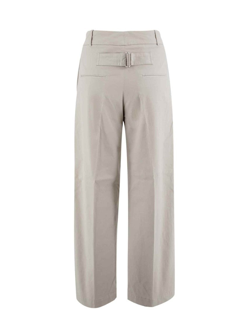 Fabiana Filippi Straight-Leg Trousers With Mid-Rise Waist