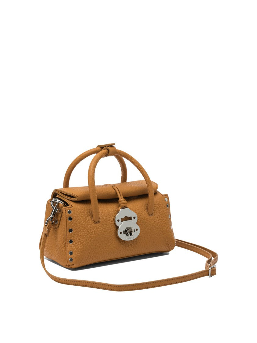 Zanellato Textured Leather Shoulder Bag
