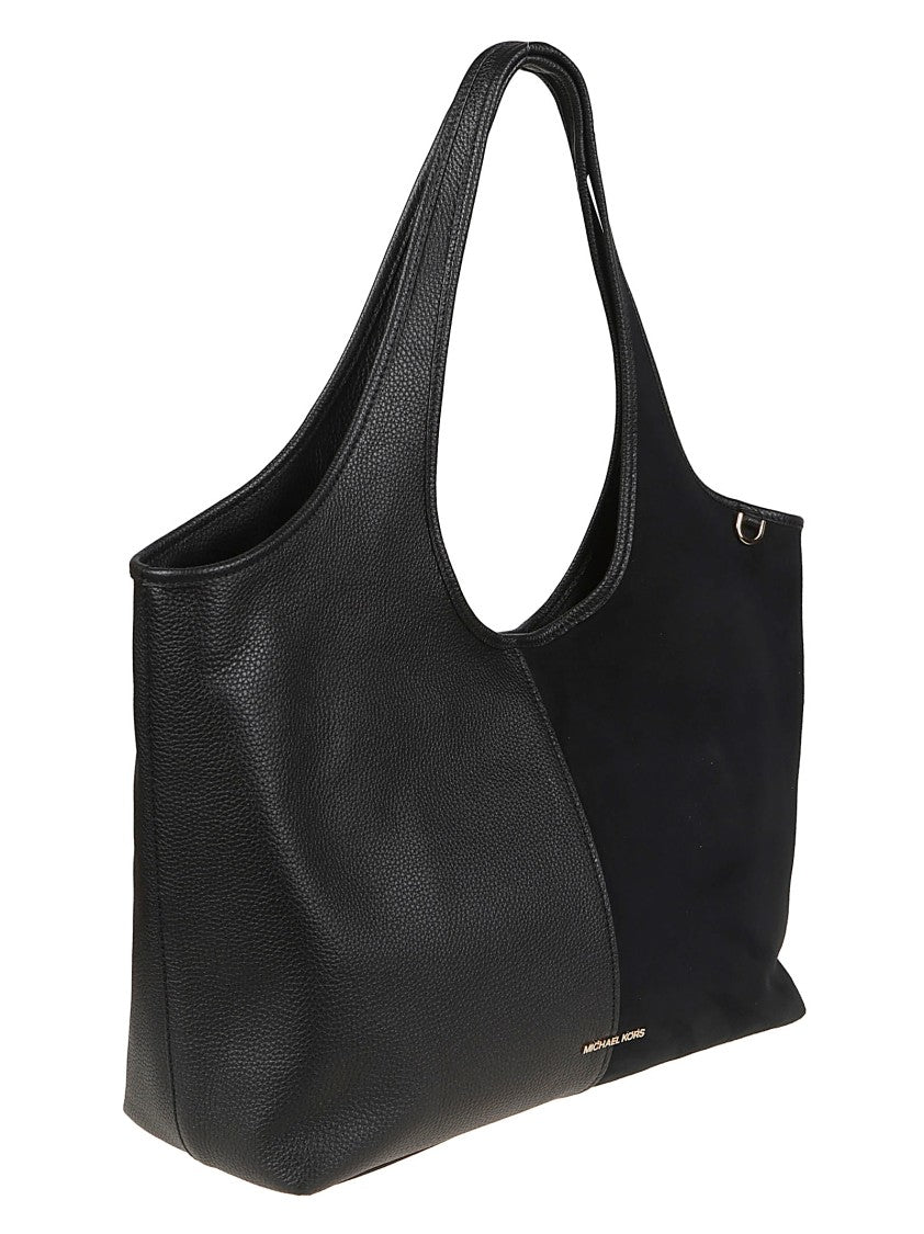 Michael Kors Large Henly Two-Tone Leather Shopping Tote Bag