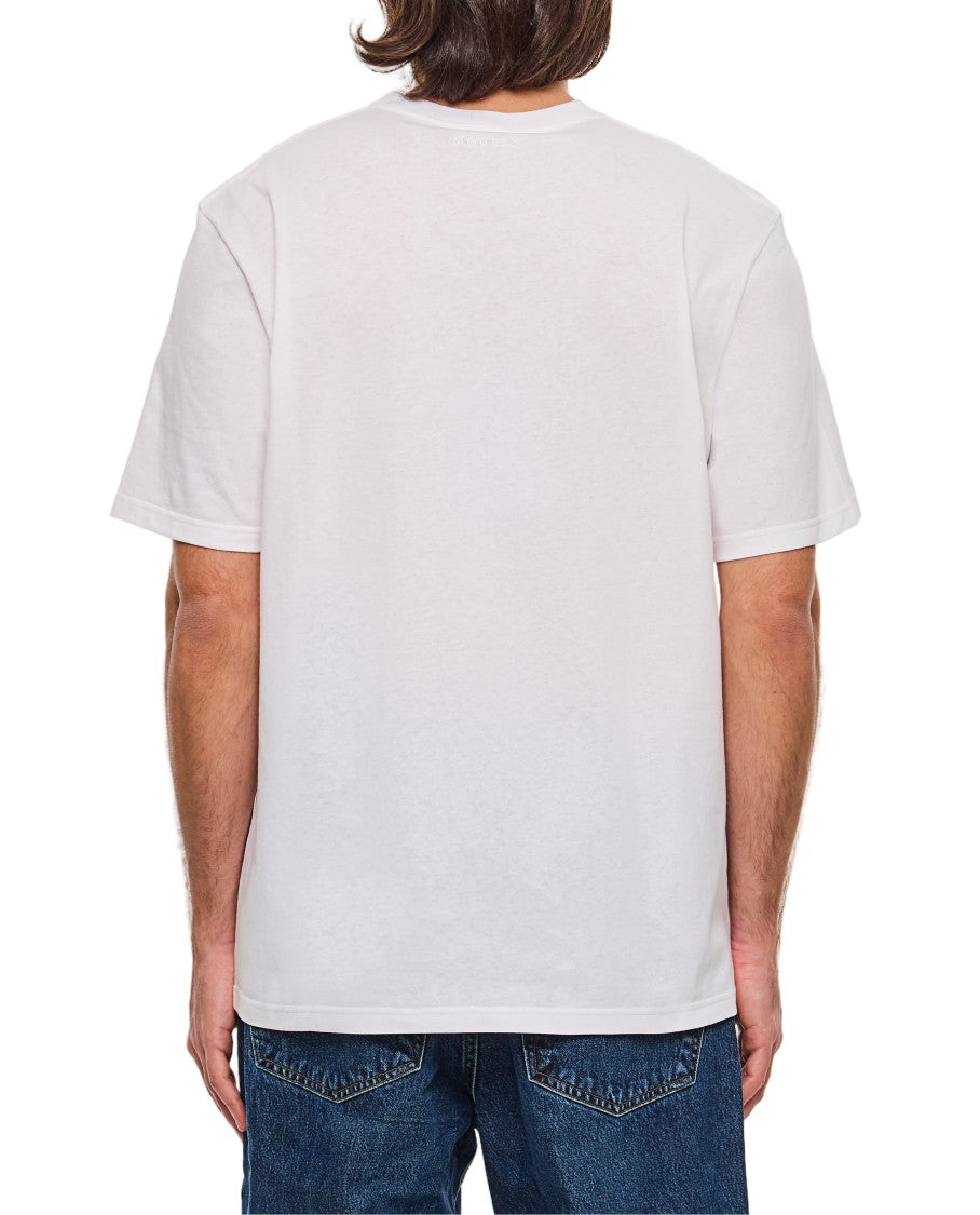 Alexander Mcqueen Relaxed-Fit Crew-Neck T-Shirt With Distinctive Print