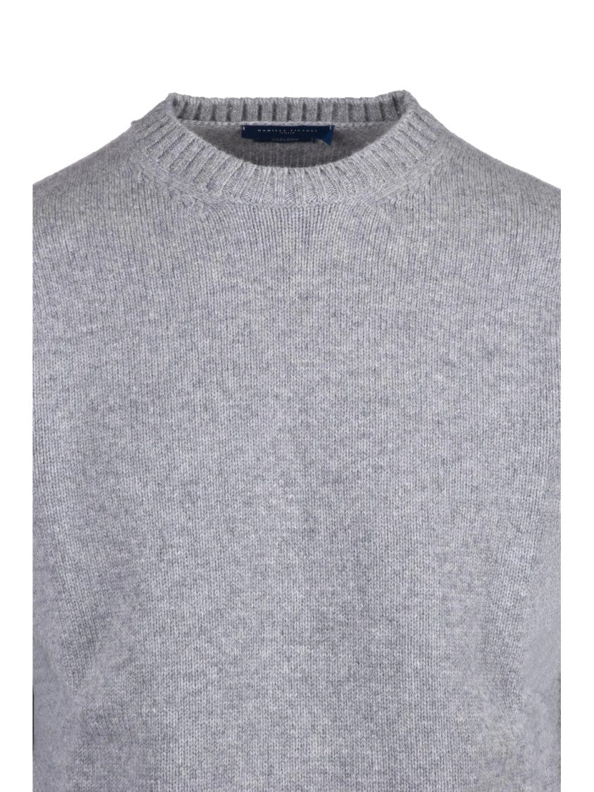Daniele Fiesoli Crewneck Sweater In Extrafine Virgin Merino Wool