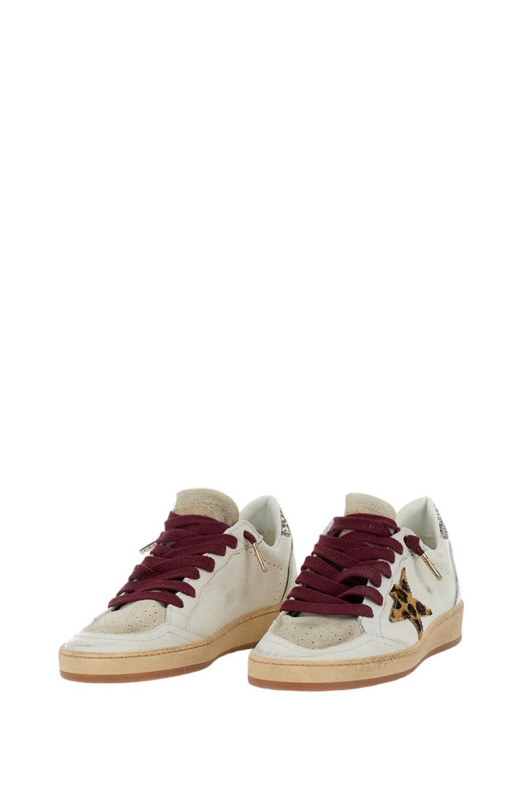 Golden Goose Handmade White Nappa Low-Top Sneakers
