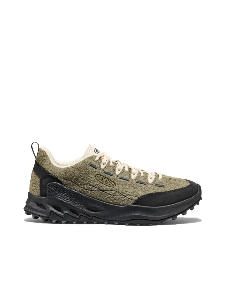 Keen Jasper Zionic Sneakers In Dark Olive/Birch