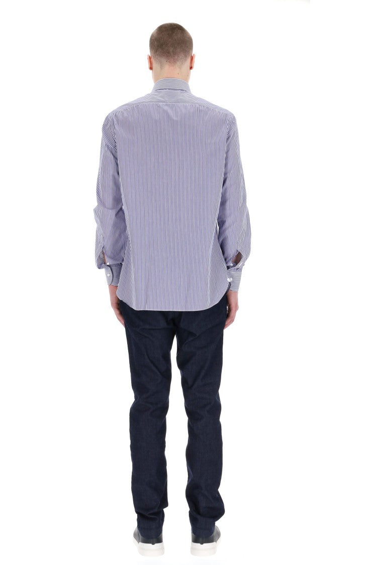 Borriello Cotton Tailored Stripe Shirt