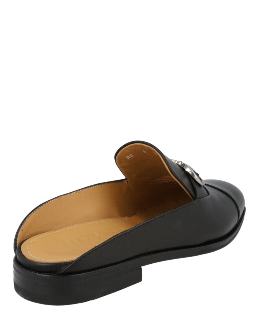 Ferragamo Gab Gancini Loafer Mules
