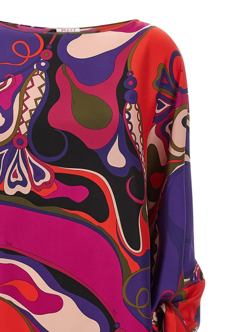Emilio Pucci 'Orchidee' Kaftan