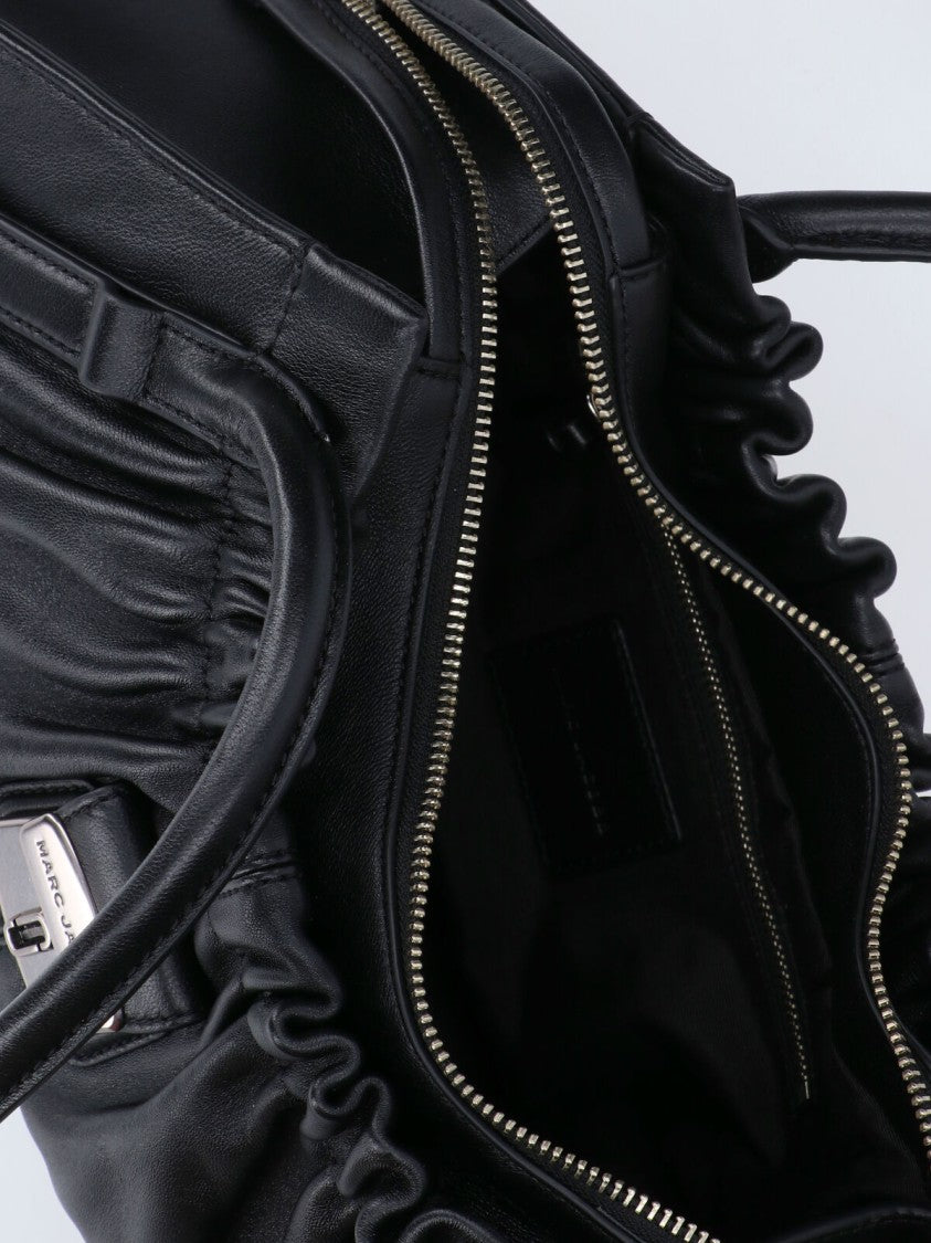Marc Jacobs Black The Christina Gathered Suede Bag