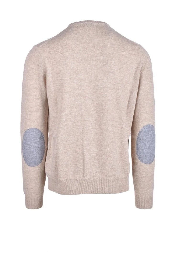 Malo Optimum Cashmere Wool Sweater - Beige