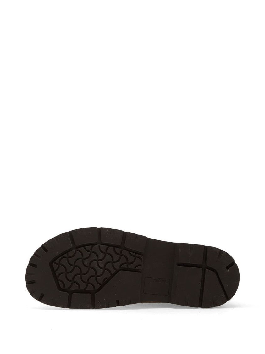 Birkenstock Taupe Highwood Moc Suede Flat Moccasins