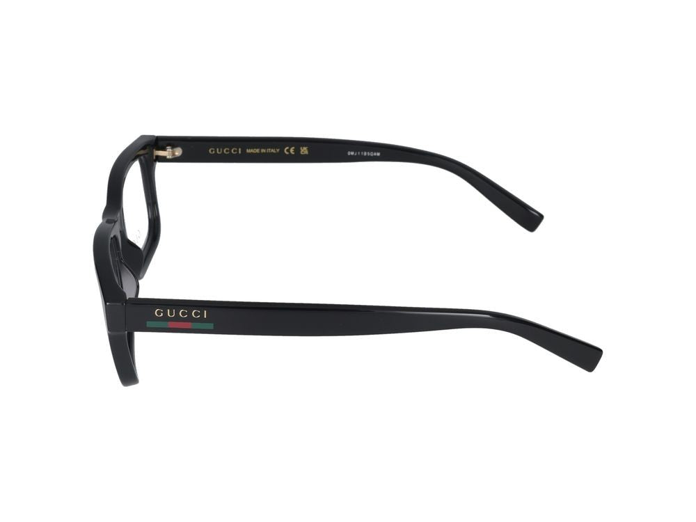 Gucci Eyeglasses Gg1858o 001 Black Black Transpare 56/18/145