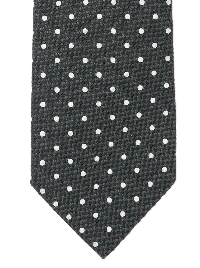 Tom Ford Polka Dot Tie, In Green Mulberry Silk