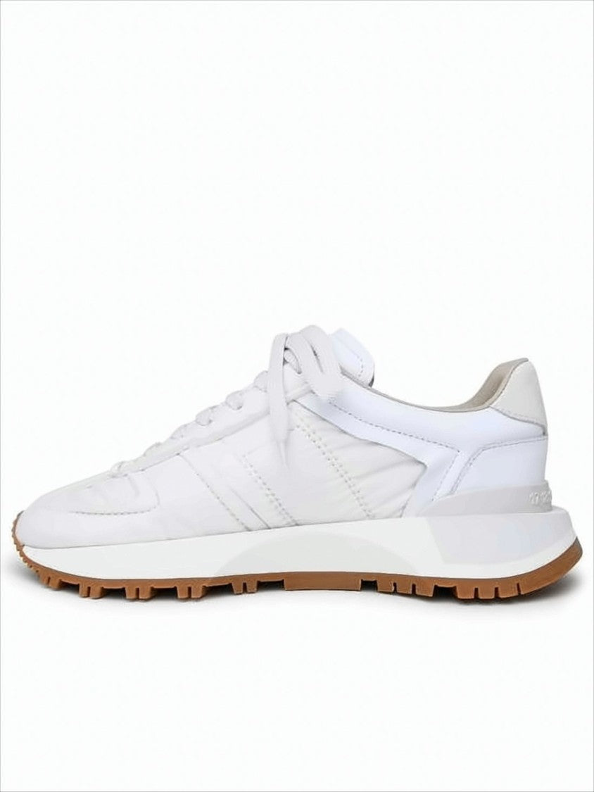 Maison Margiela Low-Top Sneakers With Nylon Upper And Contrasting Sole