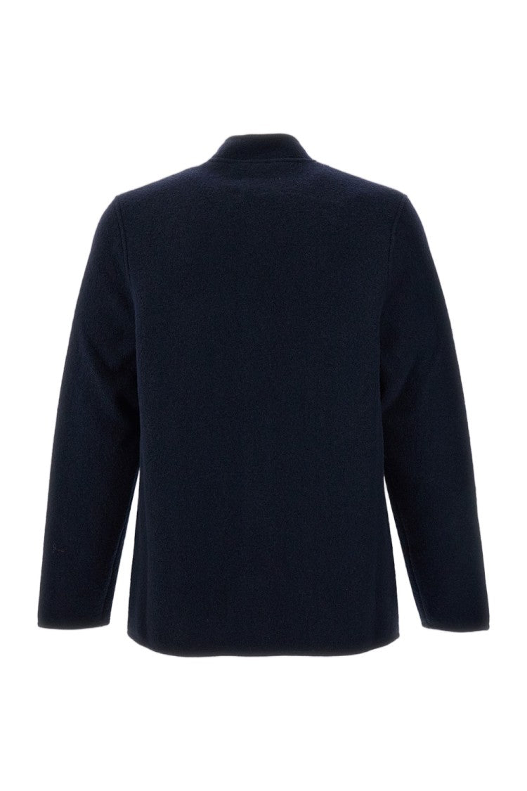 Alpe Piano Blue Structured Casual Jacket