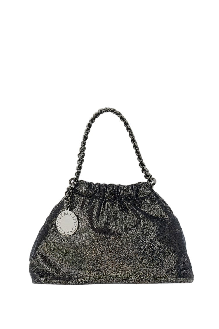 Stella Mccartney Blue Falabella Mini Drawstring Bag