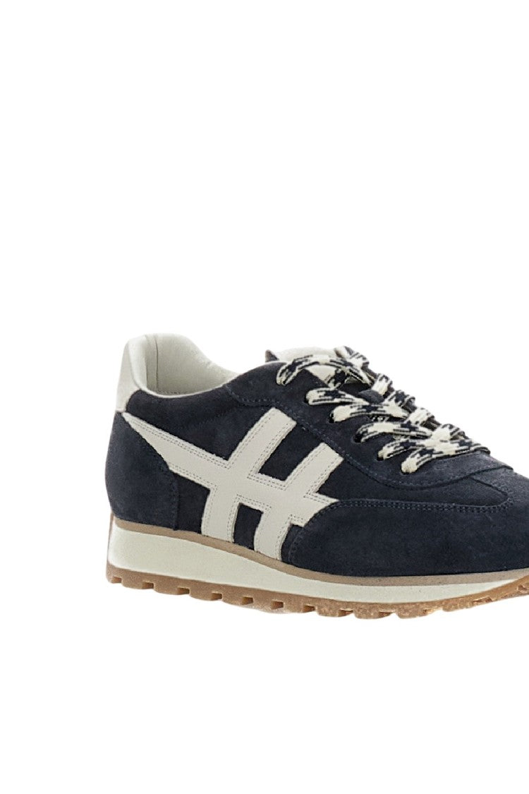 Hogan Blue Sneakers With Sporty Silhouette