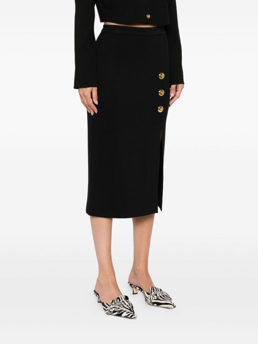 Pinko Midi Skirt With Front Slit