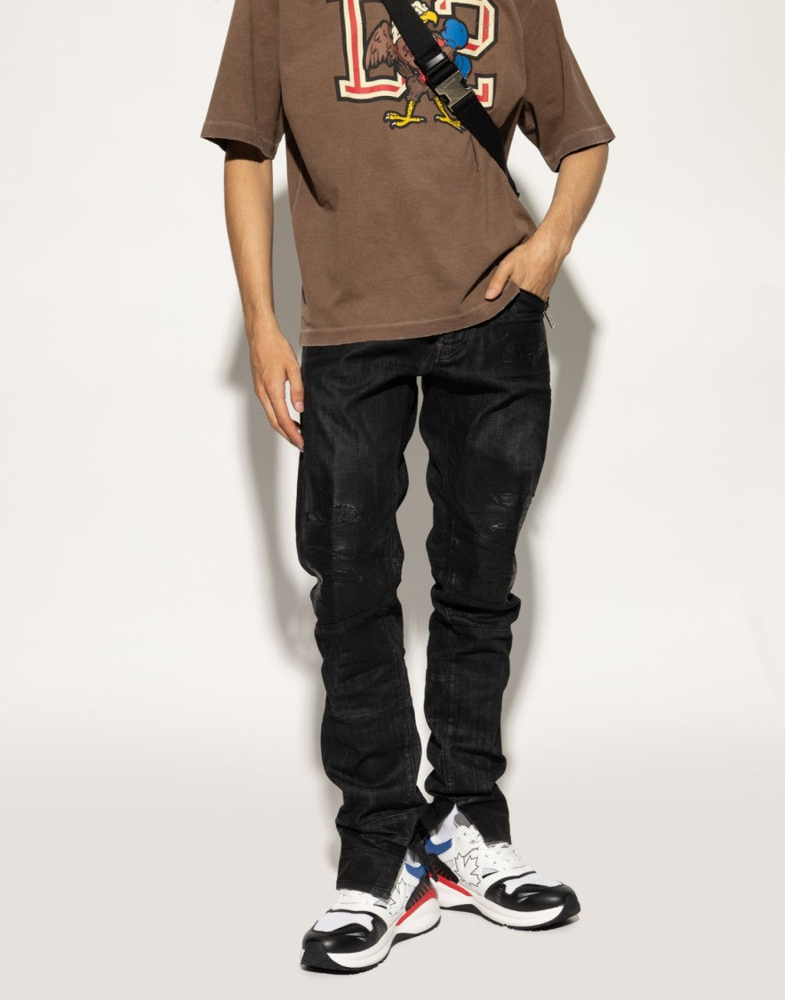 Dsquared2 Dash Logo Lace-Up Sneakers