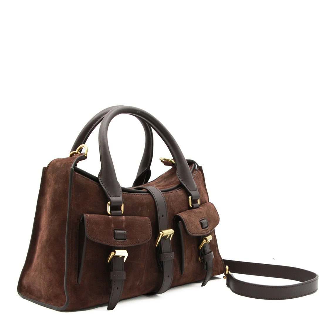 Mulberry Roxanne Small Top Handle Bag With Buckle Detailing