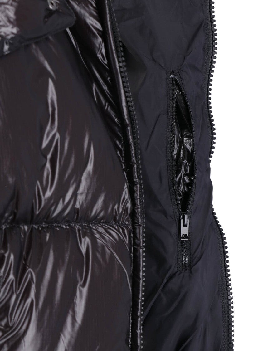 Diesel Black Fabric W Rolfys Down Jacket