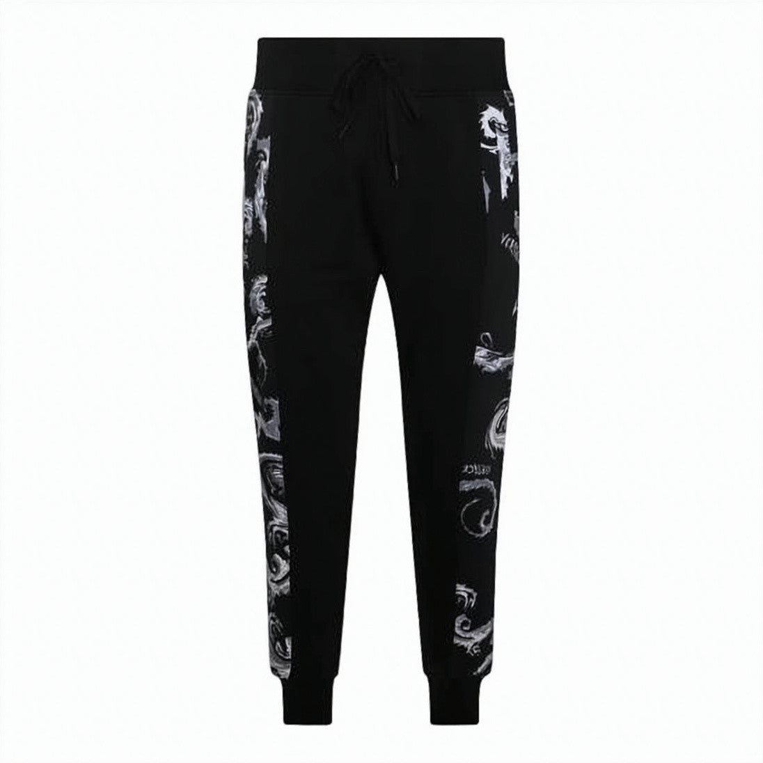 Versace Slim-Fit Jogger Pants With Graphic Accents