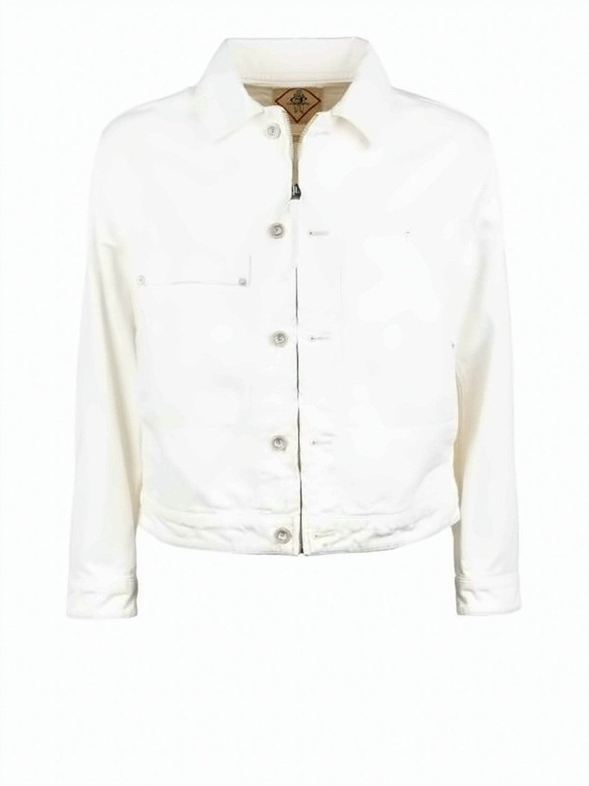 C.P. Company Structured Indigo Denim Jacket With Pointed Collar
