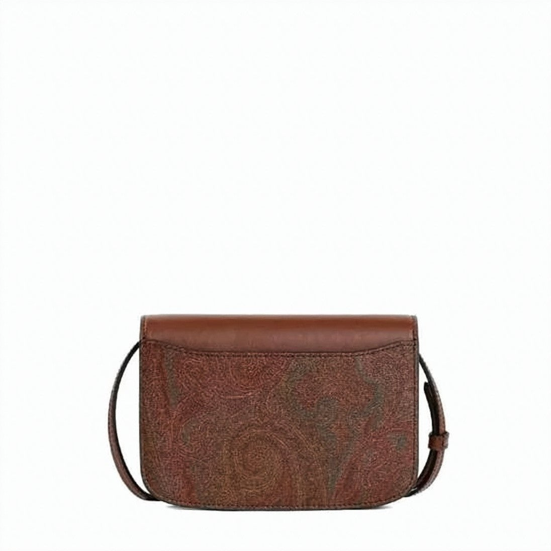 Etro Structured Rectangular Crossbody Bag With Paisley Fabric