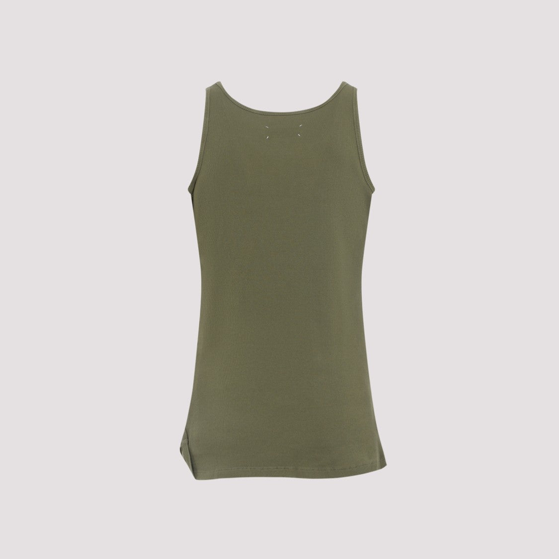 Maison Margiela Sleeveless Cotton Tank Top