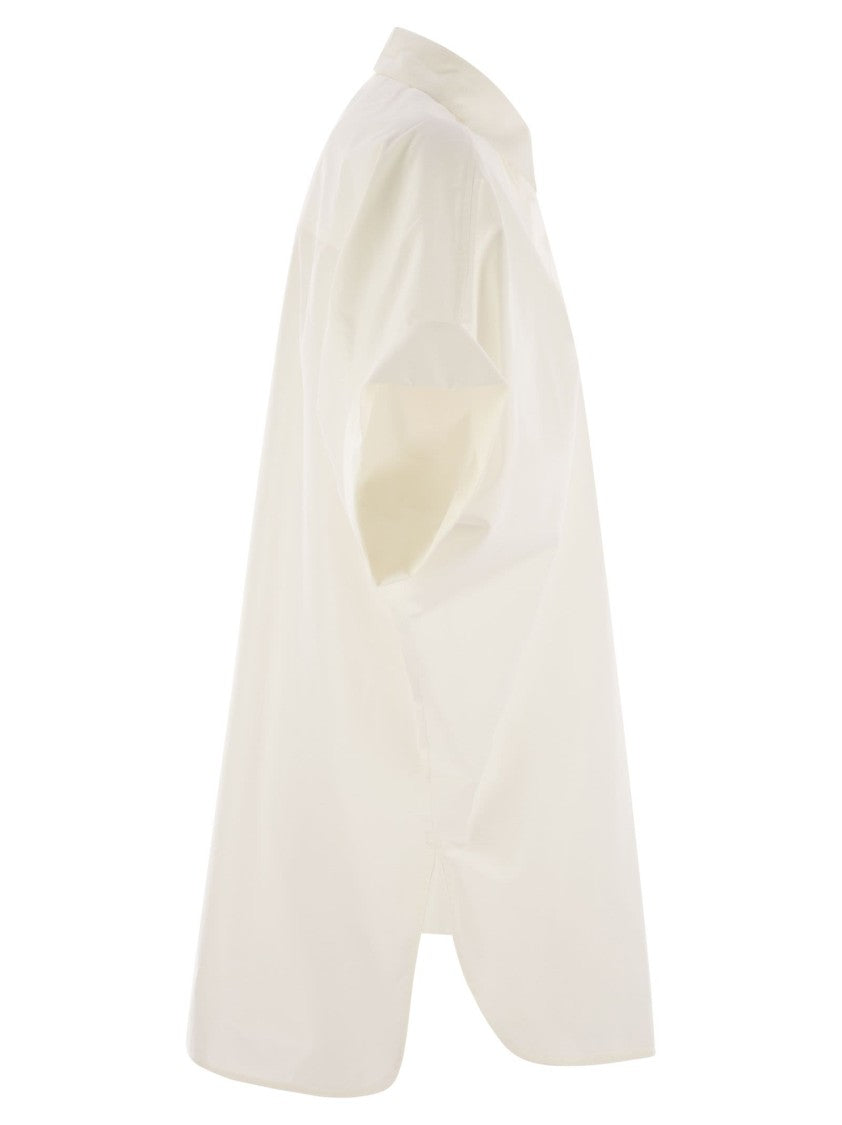 Max Mara Ardea - Straight Cotton Poplin Shirt